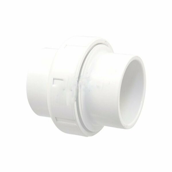 American Imaginations 1.5 in. White Plastic PVC Union AI-38242